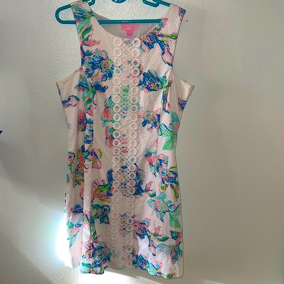 Cecily Koi Shift Dress | Lilly Pulitzer - Picture 2 of 10